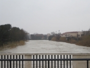Il Misa in piena da ponte Portone