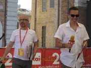 Ardemagni e Solibello a fine puntata di Caterrad\'Una