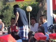 Lirio Abbate e Sandro Ruotolo nel parterre