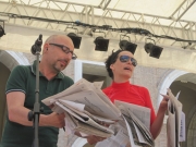 Rassegna stampa di Marco Ardemagni con la sua nuova assistente