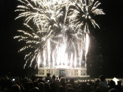 Lo spettacolo dei fuochi d\'artificio dalla Rotonda di Senigallia