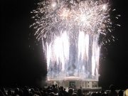 Lo spettacolo dei fuochi d\'artificio dalla Rotonda di Senigallia