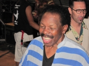 Lloyd Price appena sceso dal palco a fine concerto