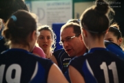 Coach Paradisi sprona le ragazze della U.S. Pallavolo Senigallia