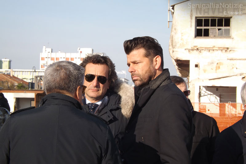 Il Sindaco di Senigallia coi rappresentanti della Lepore Commerciale srl