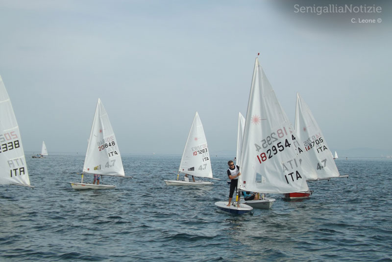 Il campo di regata dell'Italia Cup 2013