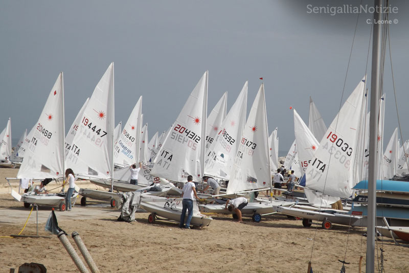 Le giornate dell'Italia Cup di vela iniziano a terra
