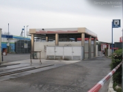 L\'impianto per il rifornimento di metano per auto in via Mattei a Senigallia