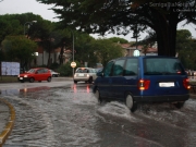 Allagamenti in piazzale della Vittoria