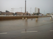 Uscite del sottopasso di via Perilli allagate