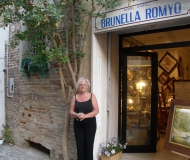 Visita nello studio d\'arte di Brunella Romyo a Senigallia