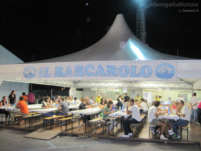 Stand gastronomico alla Fiera Campionaria di Senigallia