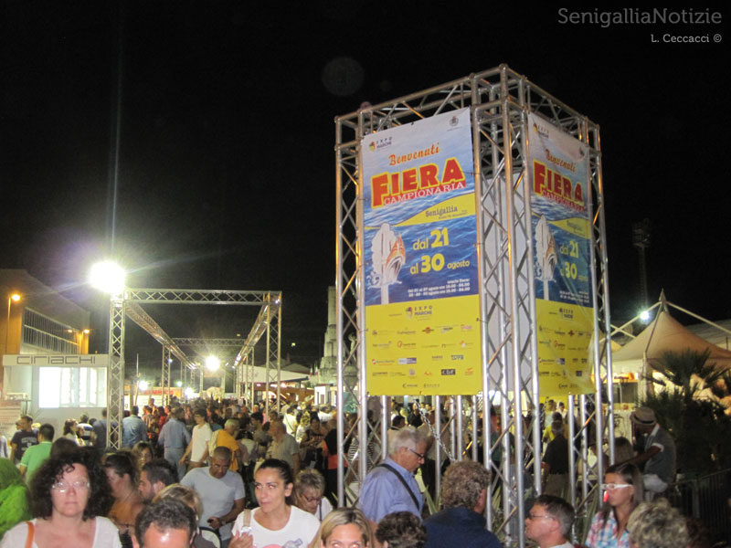 Ingresso della Fiera Campionaria a Senigallia