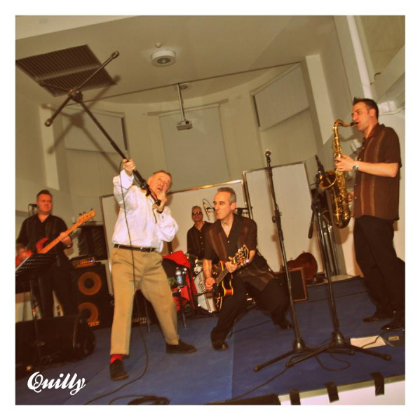 Wee Willie Harris sul palco del Winter Jamboree a Senigallia