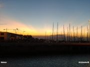 16/11/2011 - Tramonto sul porto di Senigallia