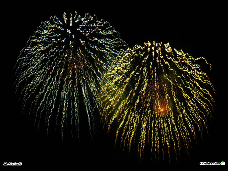 26/08/2009 - Spettacolo pirotecnico a Senigallia