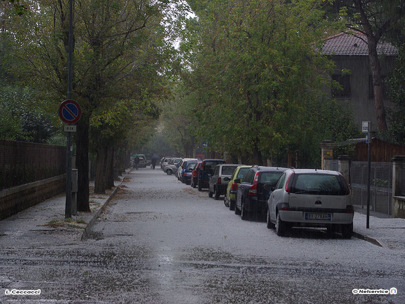 15/10/2009 - Grandinata a Senigallia