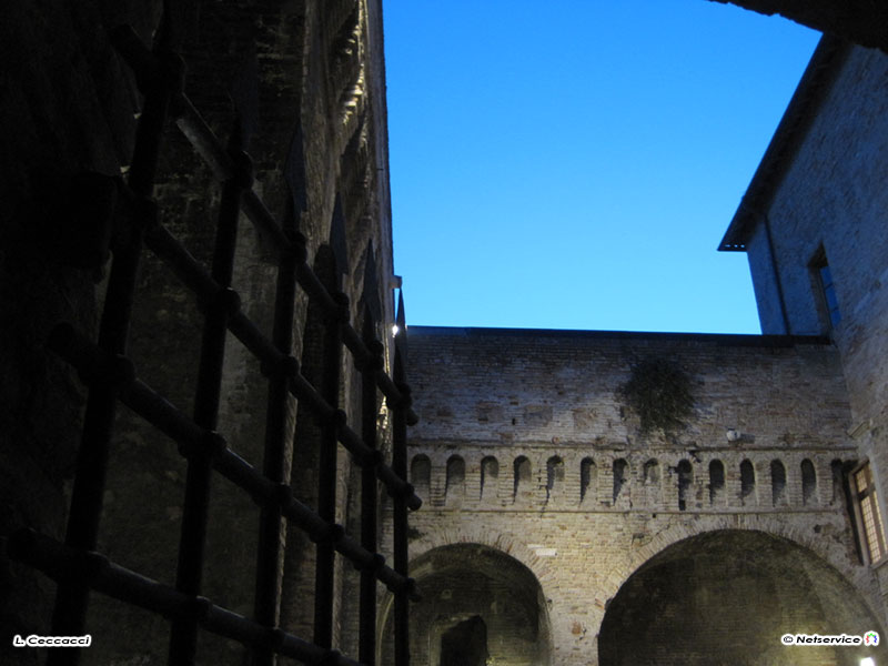 Rocca Roveresca a Senigallia, ingresso (particolare)