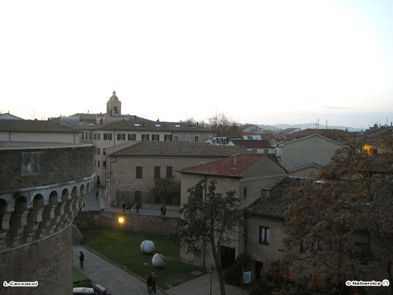 18/12/2009 - Senigallia, veduta dalla terrazza della Rocca