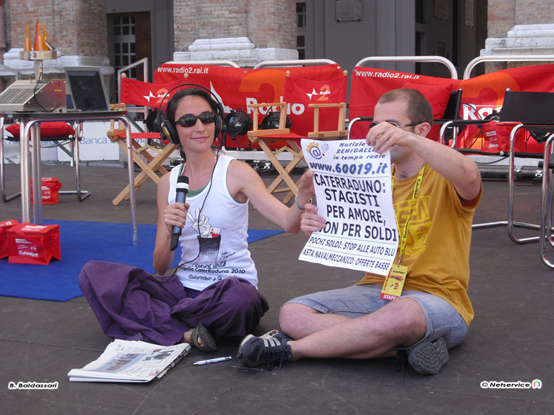 01/07/2010 - Senigallia, la rassegna stampa locale al Caterraduno