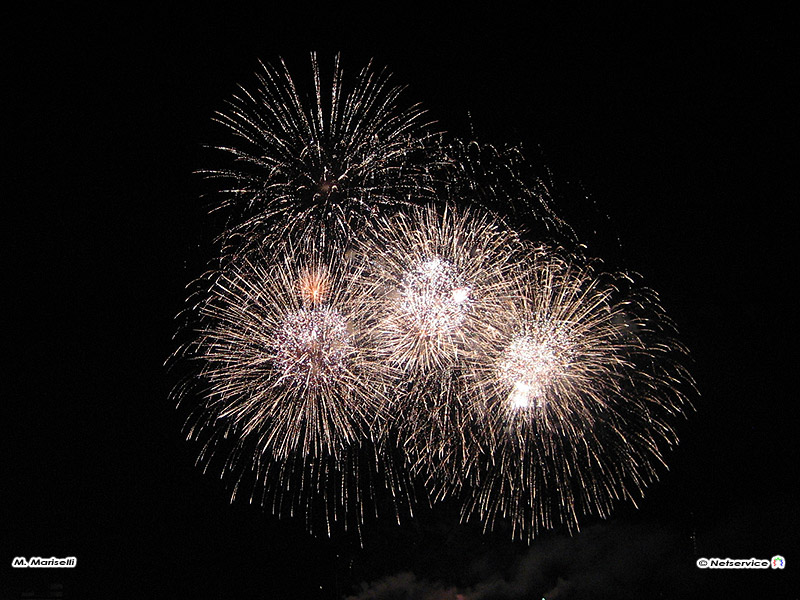 20/08/2010 - Fuochi d'artificio a Senigallia