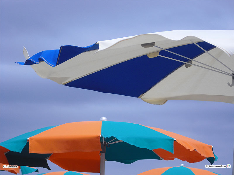 30/08/2010 - Senigallia, ombrelloni