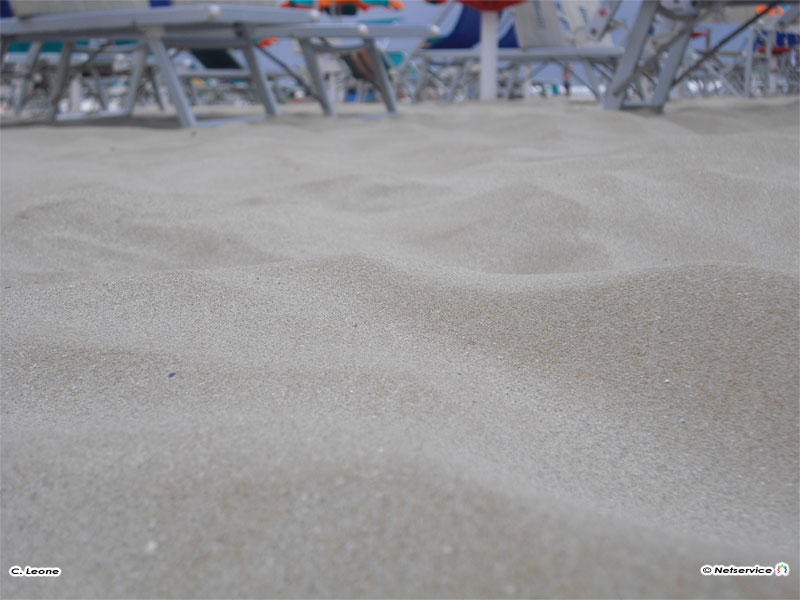 Senigallia, la sabbia della famosa