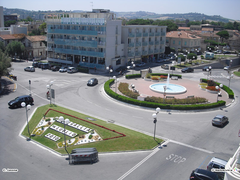 10/09/2010 - Senigallia, Piazza della Libertà vista da Terrazza Marconi