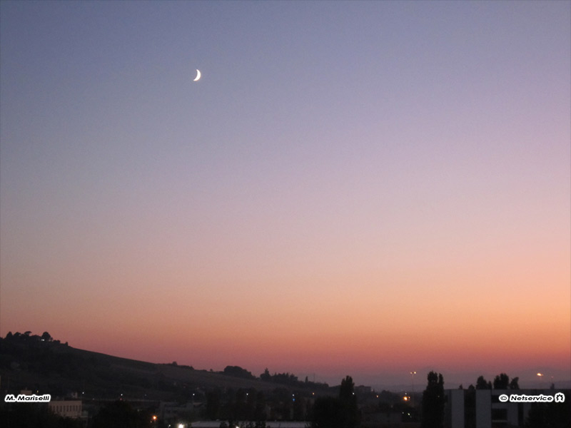 20/10/2011 - Crepuscolo su Senigallia